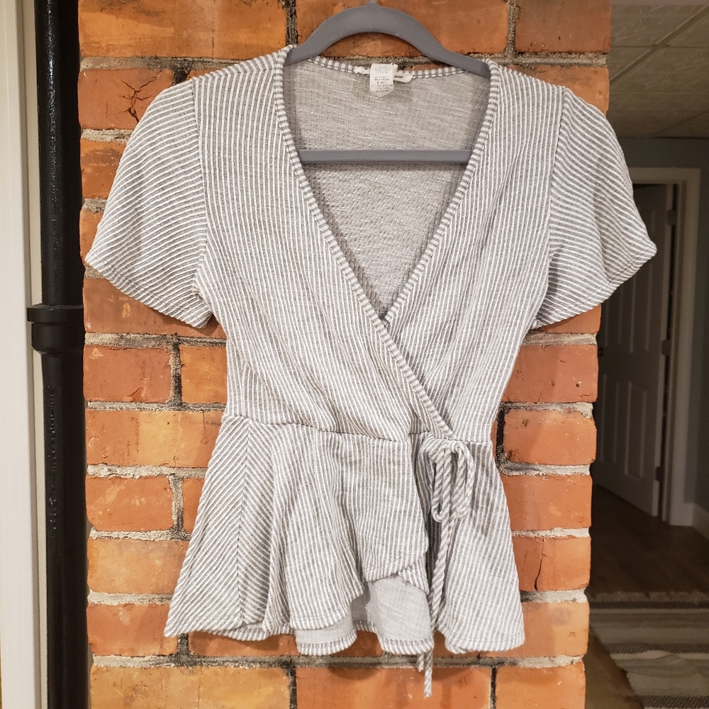 V-neck shirt